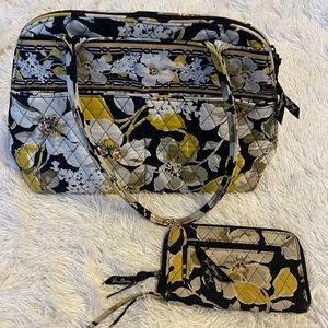 Vera Bradley Purse & Wallet Set